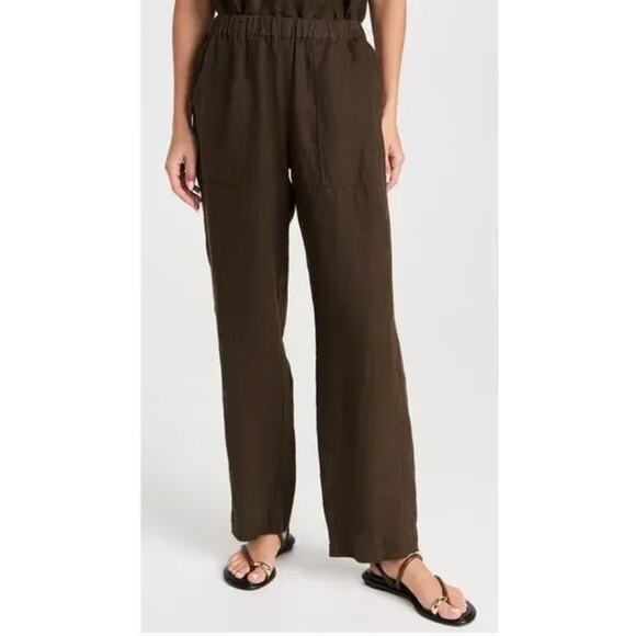 AYR The Tourist Linen Pants - S - Sicilian Umber - Picture 1 of 10